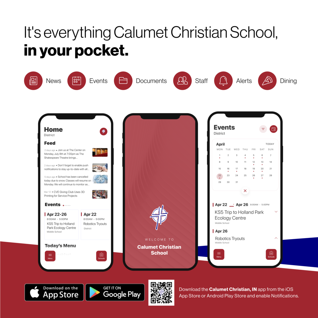 calumet christian app information